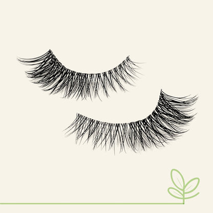 ALOE vegan lashes created natural winged effect - EYECHA